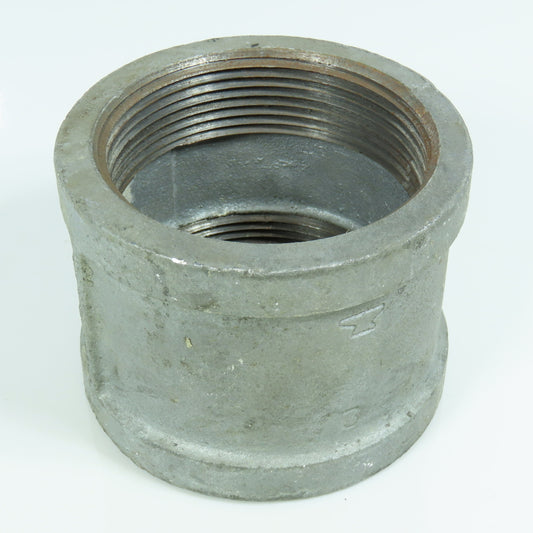 Anvil 3" NPT Galvanized Malleable Iron Pipe Coupling
