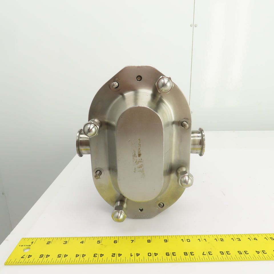 Wright 0300TRA20 Circumferential Piston Sanitary Lobe Pump 36GPM 250PSI 316SS