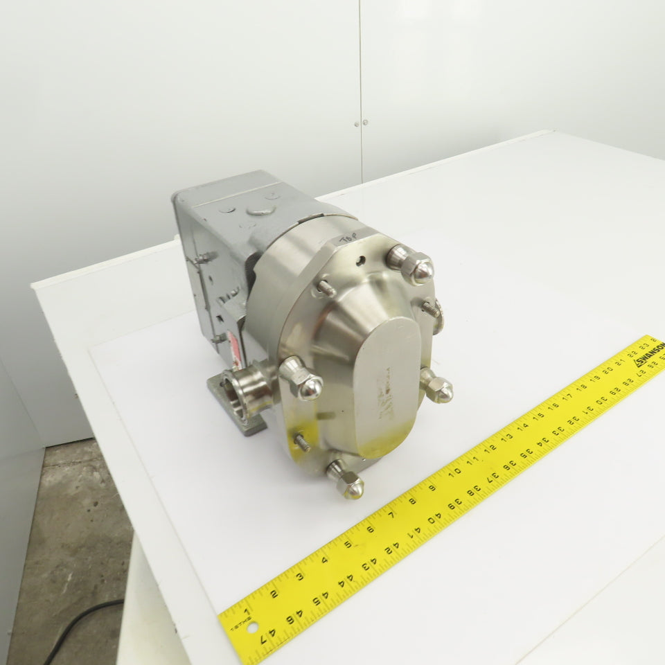 Wright 0300TRA20 Circumferential Piston Sanitary Lobe Pump 36GPM 250PSI 316SS