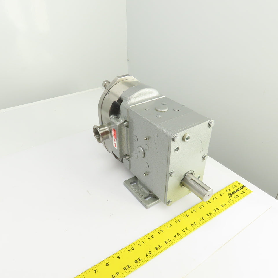 Wright 0300TRA20 Circumferential Piston Sanitary Lobe Pump 36GPM 250PSI 316SS