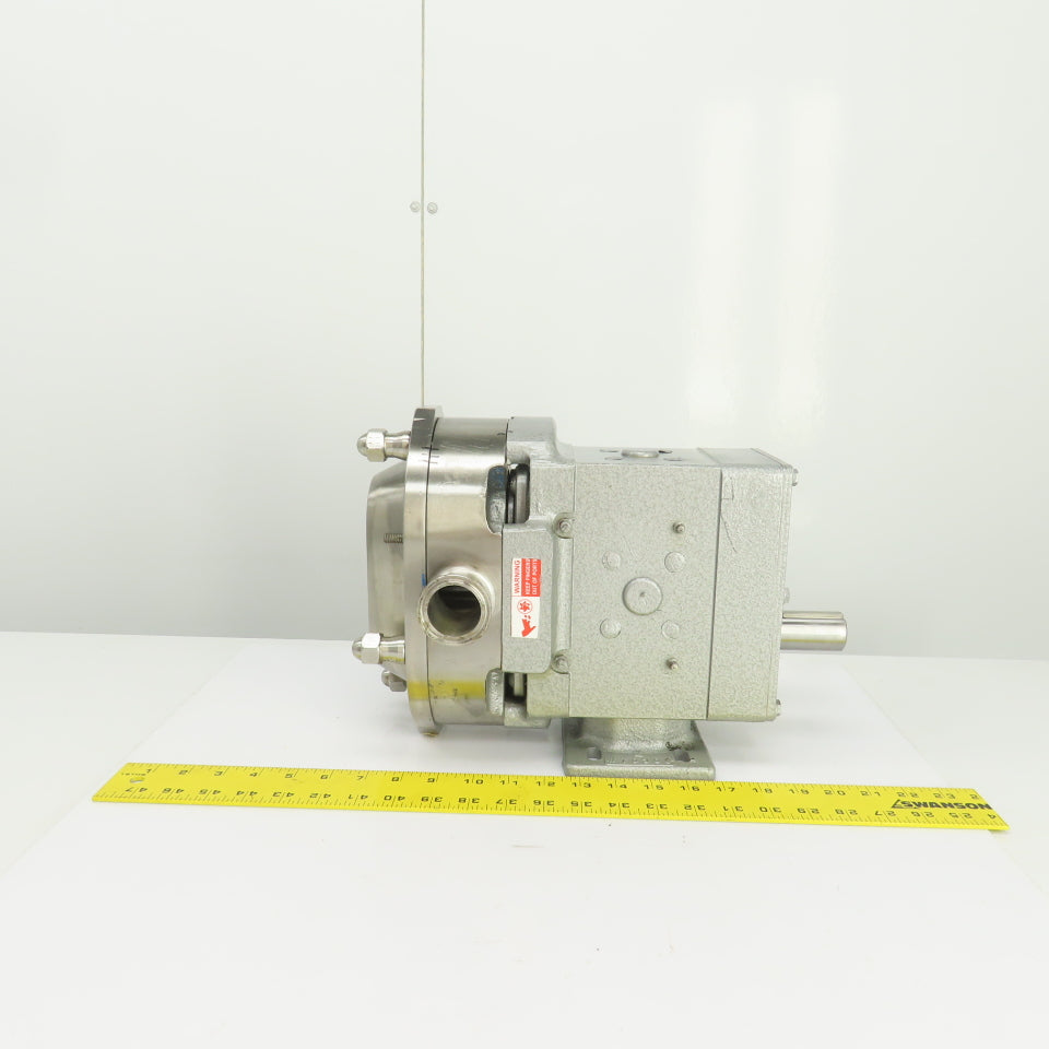 Wright 0300TRA20 Circumferential Piston Sanitary Lobe Pump 36GPM 250PSI 316SS