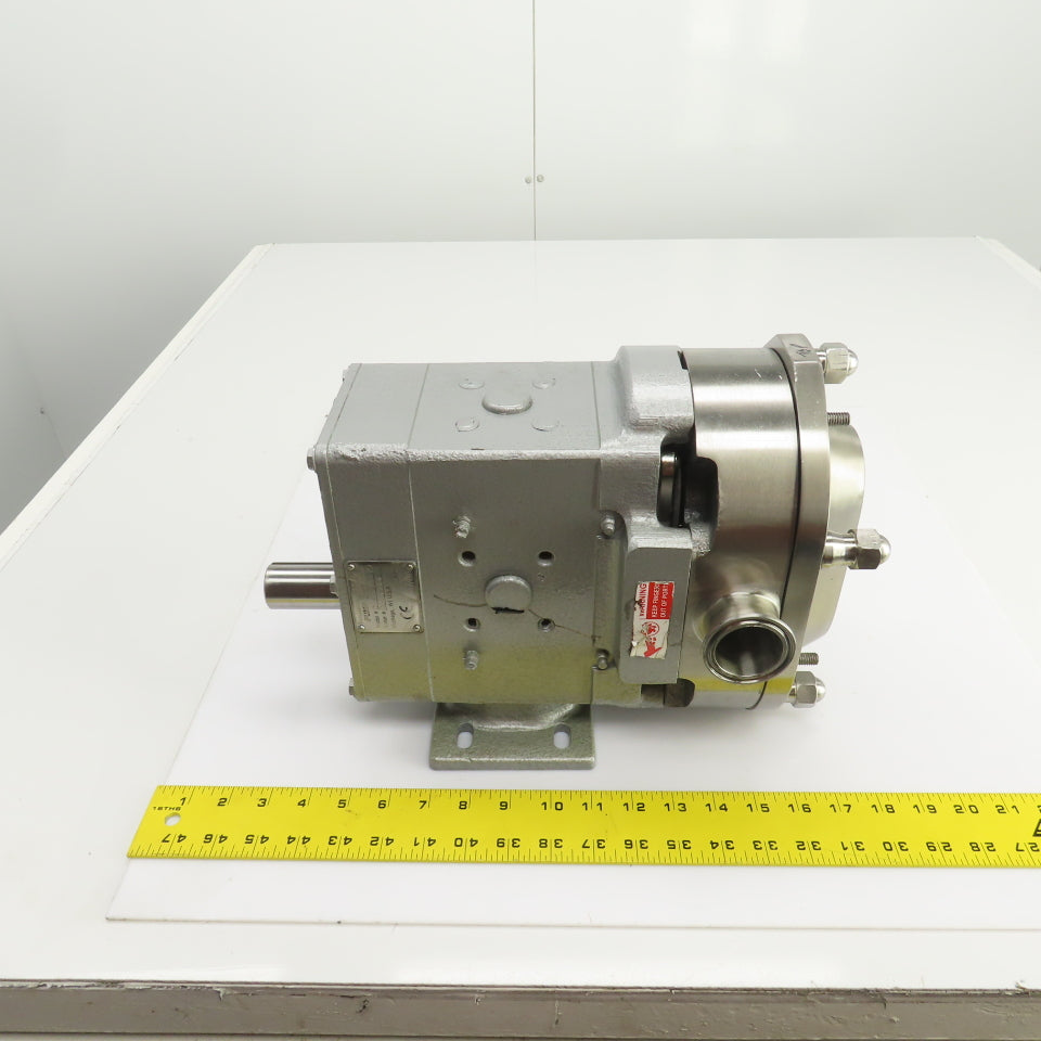 Wright 0300TRA20 Circumferential Piston Sanitary Lobe Pump 36GPM 250PSI 316SS