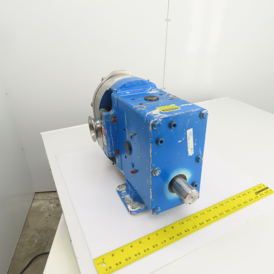Wright 0600TRA20 Circumferential Piston Sanitary Lobe Pump 90GPM 300PSI 316SS