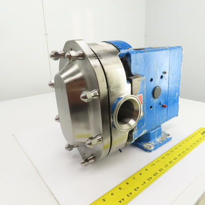 Wright 0600TRA20 Circumferential Piston Sanitary Lobe Pump 90GPM 300PSI 316SS