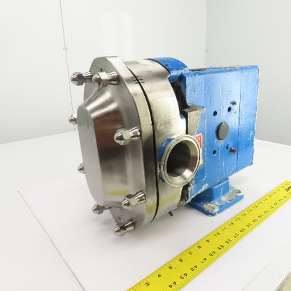 Wright 0600TRA20 Circumferential Piston Sanitary Lobe Pump 90GPM 300PSI 316SS