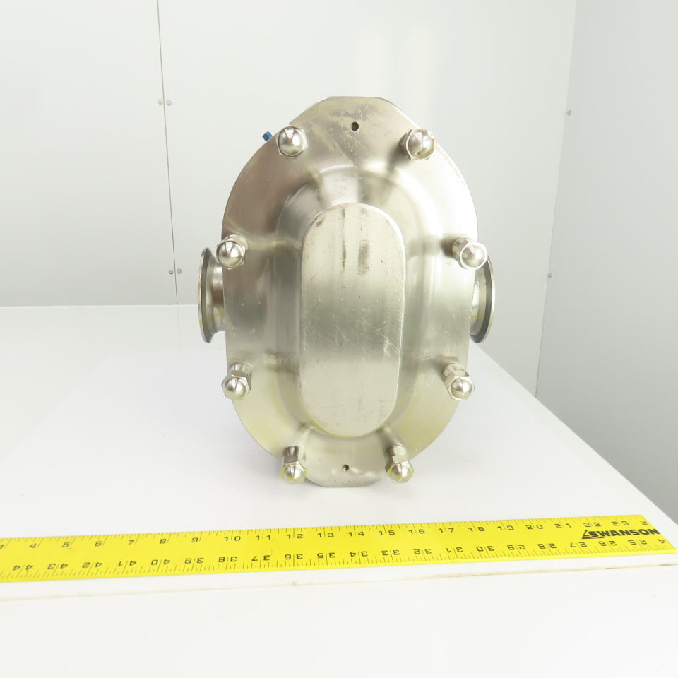 Wright 0600TRA20 Circumferential Piston Sanitary Lobe Pump 90GPM 300PSI 316SS