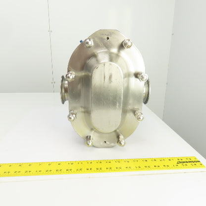 Wright 0600TRA20 Circumferential Piston Sanitary Lobe Pump 90GPM 300PSI 316SS
