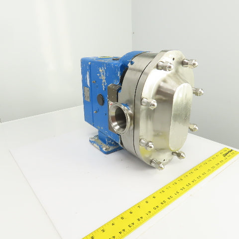 Wright 0600TRA20 Circumferential Piston Sanitary Lobe Pump 90GPM 300PSI 316SS