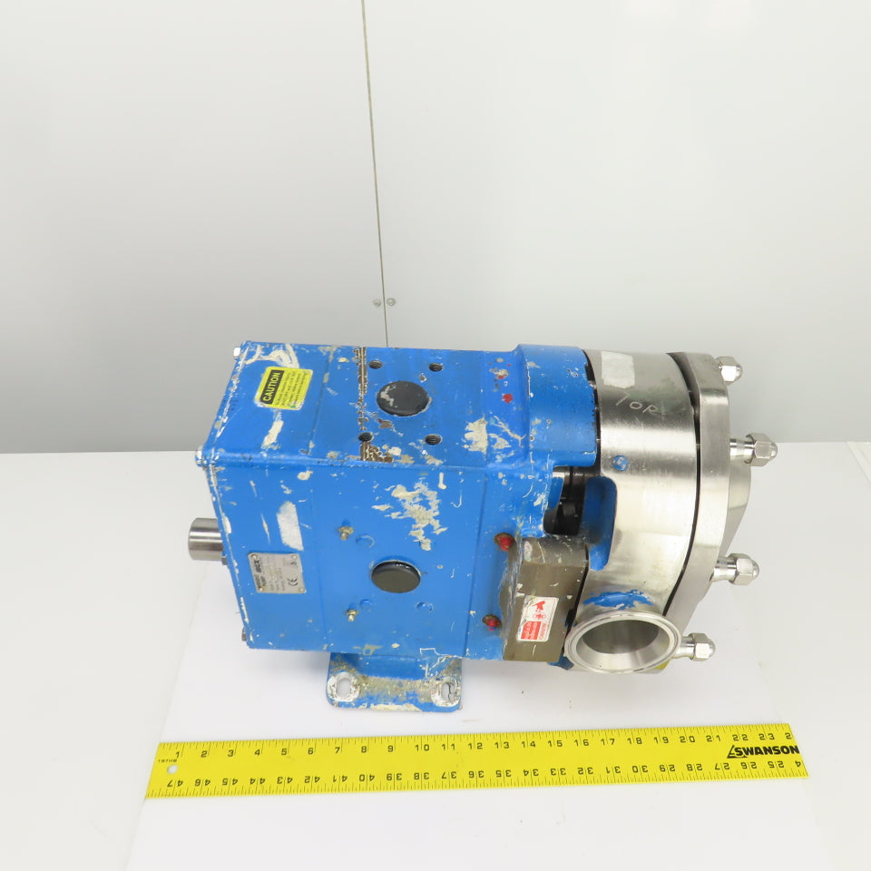 Wright 0600TRA20 Circumferential Piston Sanitary Lobe Pump 90GPM 300PSI 316SS