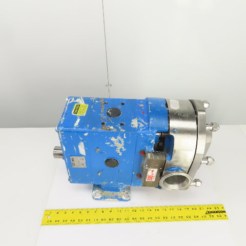 Wright 0600TRA20 Circumferential Piston Sanitary Lobe Pump 90GPM 300PSI 316SS