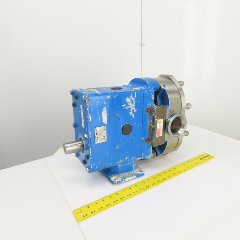 Wright 0600TRA20 Circumferential Piston Sanitary Lobe Pump 90GPM 300PSI 316SS