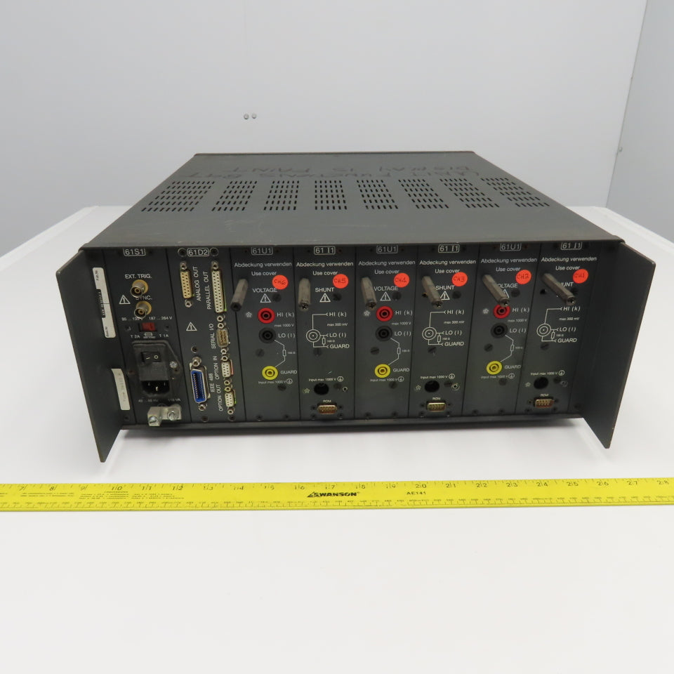 NGI D6100 Wide Band Power Analyzer Parts OR Repair