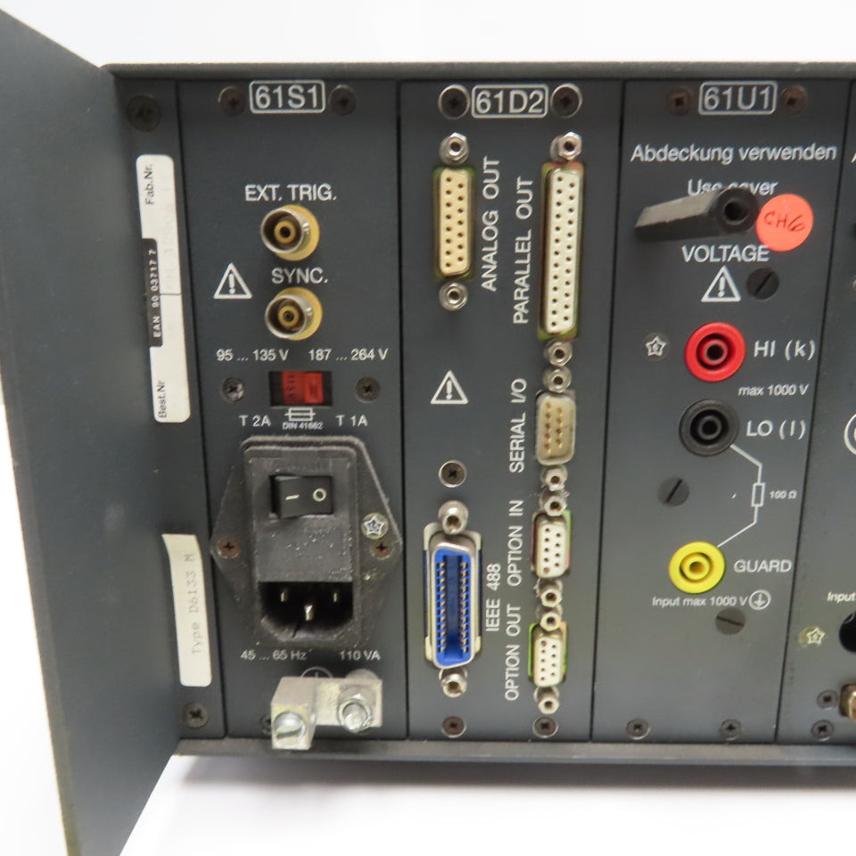 NGI D6100 Wide Band Power Analyzer Parts OR Repair