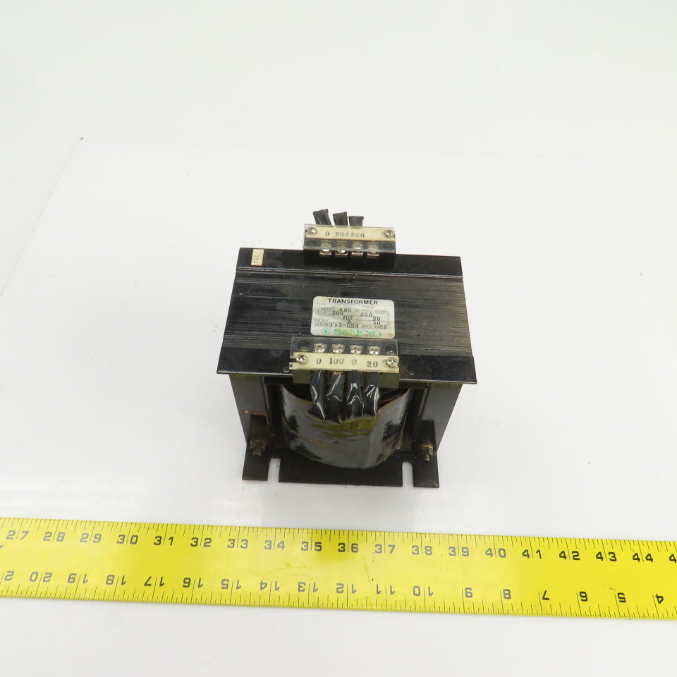 Sankyo 400VA Transformer HV 200/220V LV 100/20V 50/60HZ 1PH