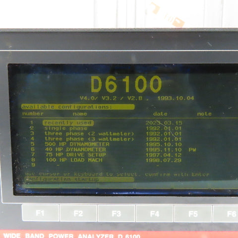 Norma NGI D6100 Wide Band Power Analyzer & Triax Shunt .3-10A