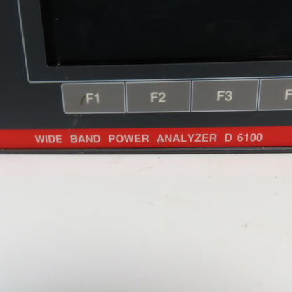Norma NGI D6100 Wide Band Power Analyzer Parts Or Repair
