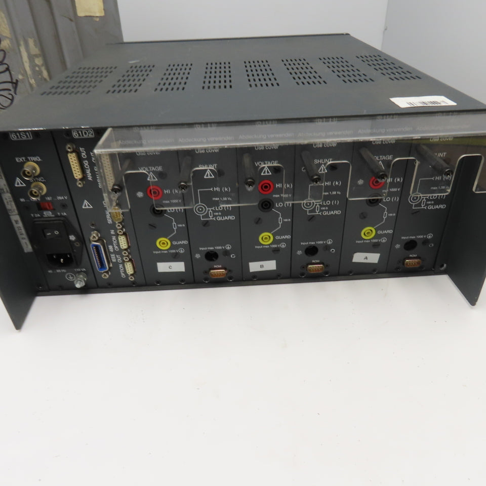 Norma NGI D6100 Wide Band Power Analyzer Parts Or Repair
