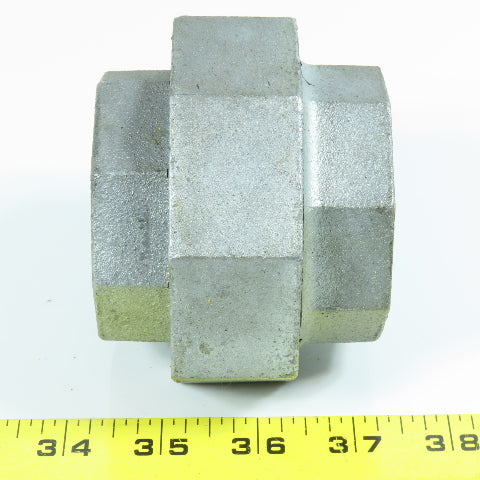 Anvil 2" NPT Galvanized Malleable Iron Pipe Union 150#