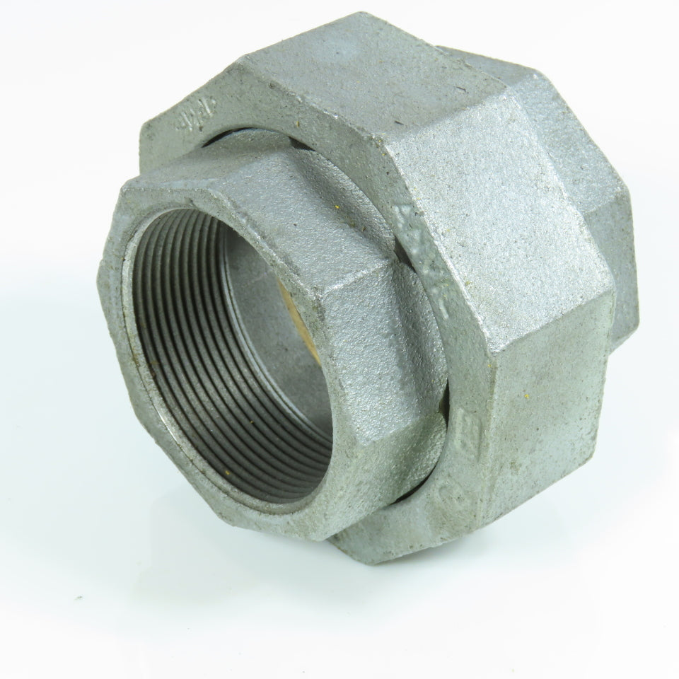 Anvil 2" NPT Galvanized Malleable Iron Pipe Union 150#