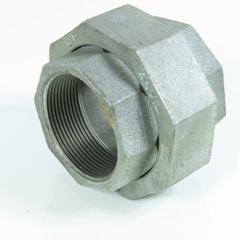 Anvil 2" NPT Galvanized Malleable Iron Pipe Union 150#