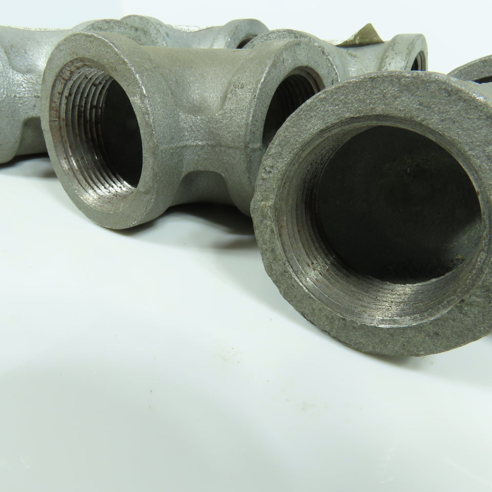 Grinnell & Ward 1-1/4" NPT 90 Degree Elbow Galvanized Malleable Iron Lot of 6
