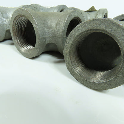 Grinnell & Ward 1-1/4" NPT 90 Degree Elbow Galvanized Malleable Iron Lot of 6