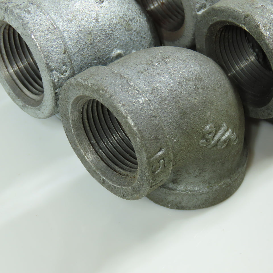 Anvil 3/4" NPT 90 Degree Elbow Galvanized Malleable Iron Pipe Fitting Lot/10