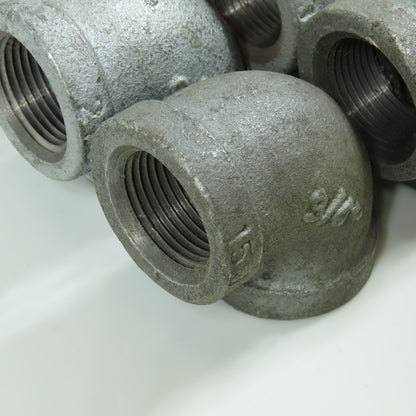 Anvil 3/4" NPT 90 Degree Elbow Galvanized Malleable Iron Pipe Fitting Lot/10