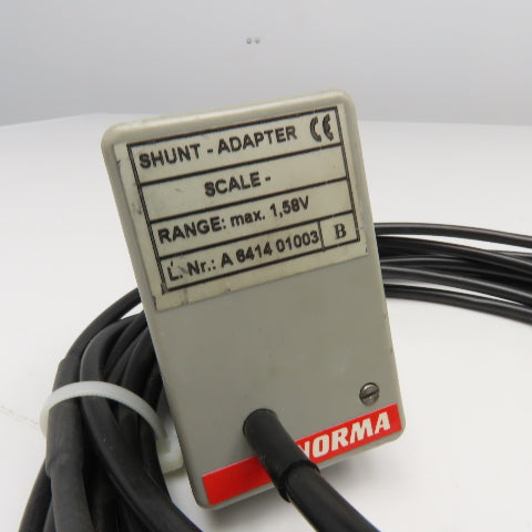 Norma A 6414 01003 Shunt Adaptor Max 1.58V