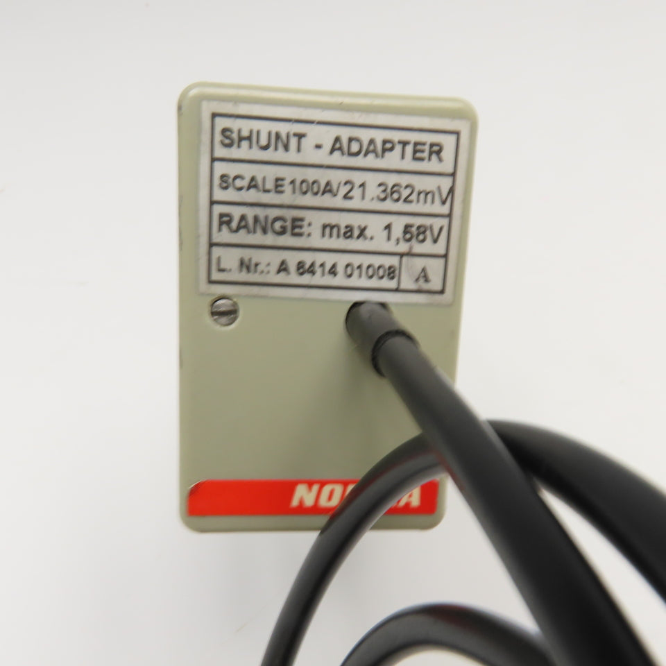 Norma A 6414 01008 Shunt Adaptor Max 1.58V 100A Scale 4'
