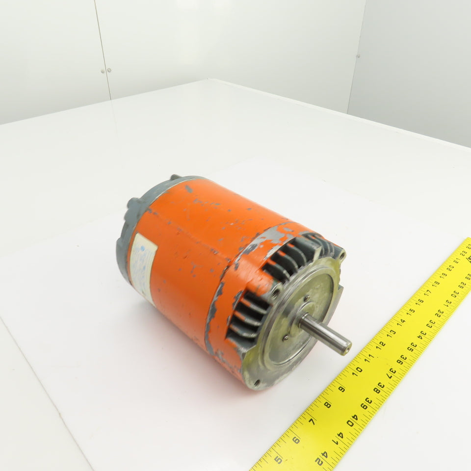 Gould Century 8-135056-02 1/3HP AC Motor 1725RPM 115V 1PH 5A J56C Frame