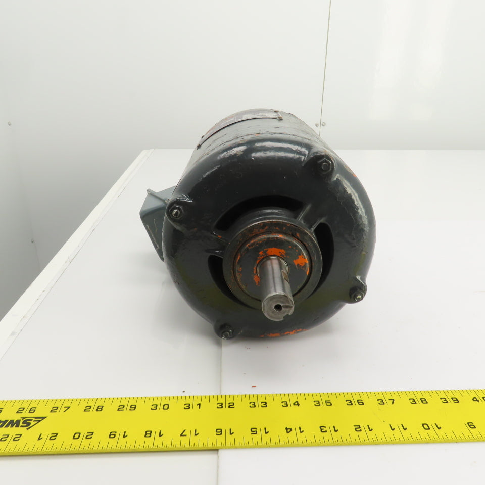Doerr 70214-D 1HP AC Electric Motor 150RPM 208-220-440V 3PH 4.2/2.1A 184Y Frame