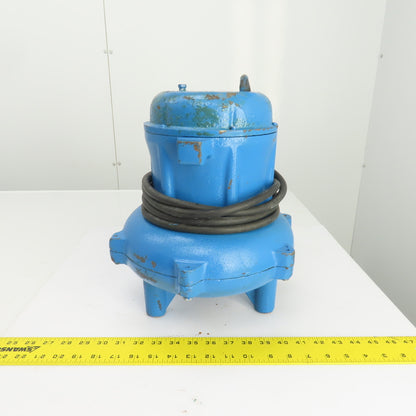 Submersible Sewage/Waste Water Pump 115V 1PH 2" Discharge Weil Style