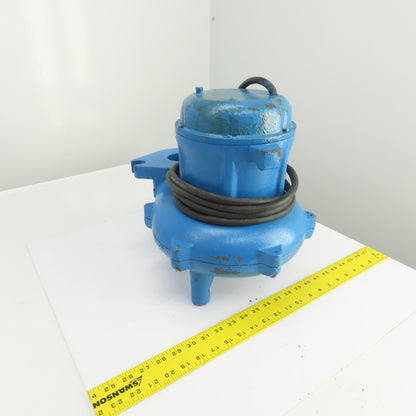 Submersible Sewage/Waste Water Pump 115V 1PH 2" Discharge Weil Style