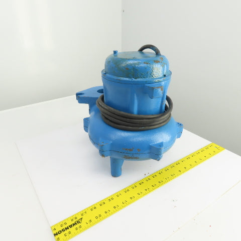 Submersible Sewage/Waste Water Pump 115V 1PH 2" Discharge Weil Style