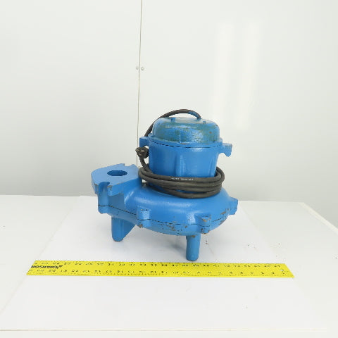 Submersible Sewage/Waste Water Pump 115V 1PH 2" Discharge Weil Style