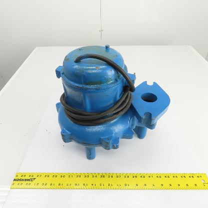 Submersible Sewage/Waste Water Pump 115V 1PH 2" Discharge Weil Style