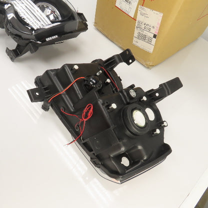 CWS-5006B2 08-10 Jeep Grand Cherokee Black Replacement Headlights Set Of 2