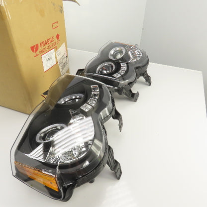 CWS-5006B2 08-10 Jeep Grand Cherokee Black Replacement Headlights Set Of 2