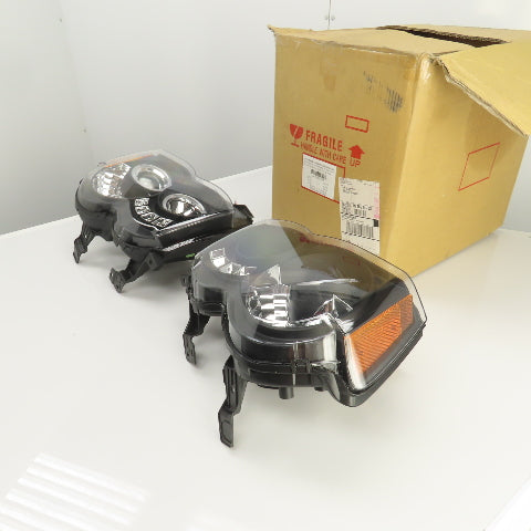 CWS-5006B2 08-10 Jeep Grand Cherokee Black Replacement Headlights Set Of 2