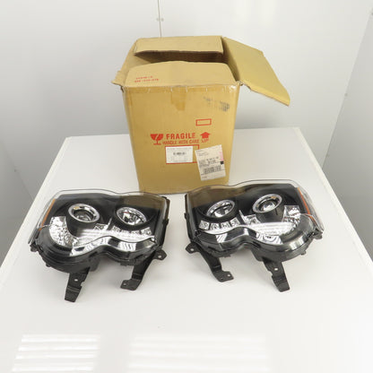 CWS-5006B2 08-10 Jeep Grand Cherokee Black Replacement Headlights Set Of 2