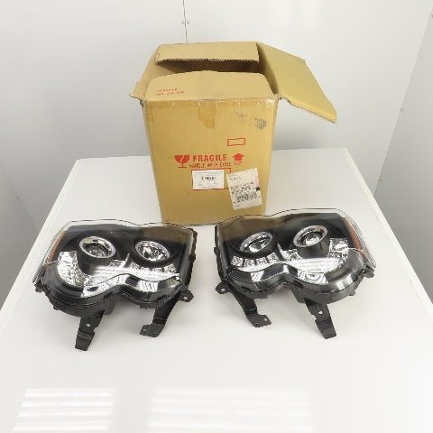 CWS-5006B2 08-10 Jeep Grand Cherokee Black Replacement Headlights Set Of 2