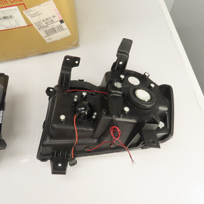 CWS-5006B2 08-10 Jeep Grand Cherokee Black Replacement Headlights Set Of 2