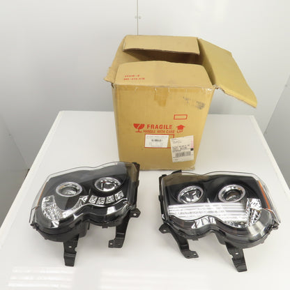 CWS-5006B2 08-10 Jeep Grand Cherokee Black Replacement Headlights Set Of 2