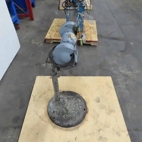 Baldor 1/3HP Pedestal Mount Dual Wheel 6" Grinder-Buffer 115V 1PH 3.1A 3600RPM