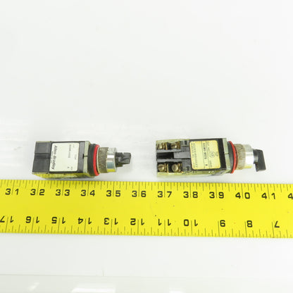 Allen Bradley 800MR-NX2Q HX2B Ser A 300V 2 & 4 Position Selector Switches Lot/2