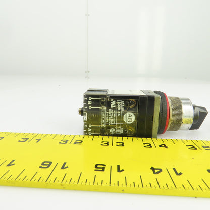 Allen Bradley 800MR-NX2Q HX2B Ser A 300V 2 & 4 Position Selector Switches Lot/2