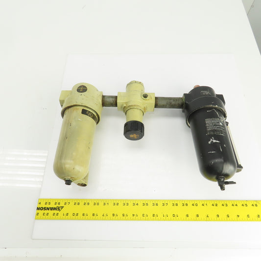 Norgren F17-800-A3DA L17-800- Filter Regulator Lubricator Assembly 250PSI 1" NPT