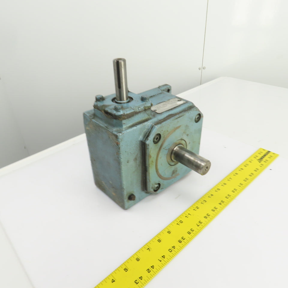 White 5961-1 35:1 Ratio Right Angle Gear Box 50RPM Output 2652 Torq 2.65HP/Input