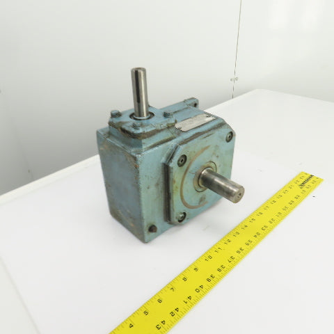 White 5961-1 35:1 Ratio Right Angle Gear Box 50RPM Output 2652 Torq 2.65HP/Input